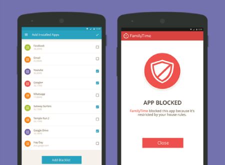 App Blocker of FamilyTime App (Previous Version)